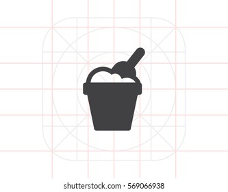 Toy bucket and scoop