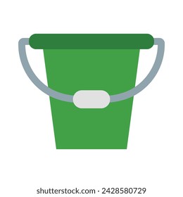 Toy Bucket Vector Flat Icon