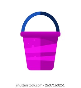 Toy bucket – vector icon