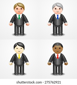 Toy businessmen