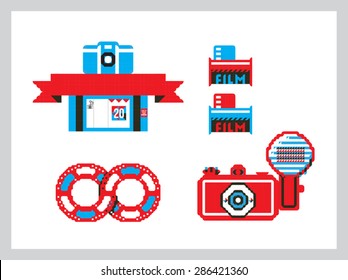 toy camera illustration