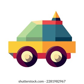 icono infantil de juguete aislado