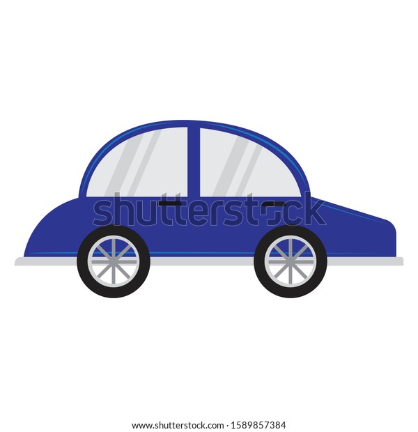 Toy Car\
clip art design vector illustration\
image