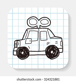toy car doodle