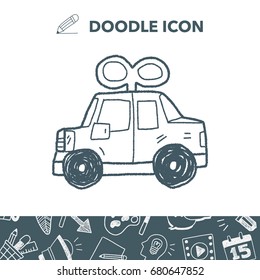 toy car doodle