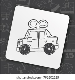 toy car doodle