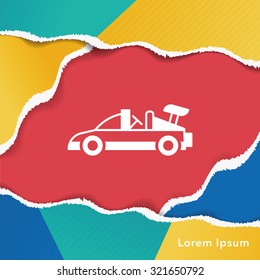 toy car icon