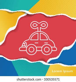 toy car icon