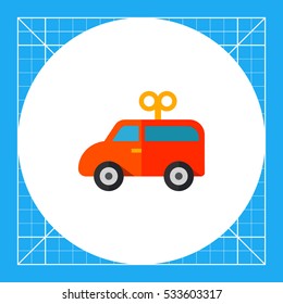 Toy car icon