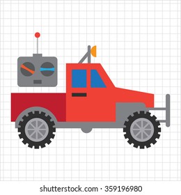 Toy car with remote control