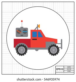 Toy car with remote control