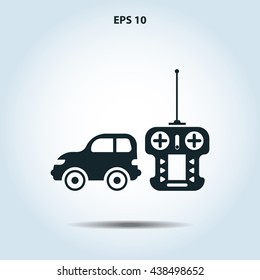 toy car with remote control icon