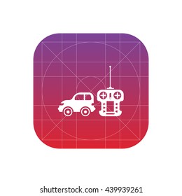 toy car with remote control icon