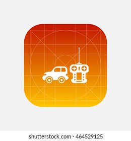 toy car with remote control icon