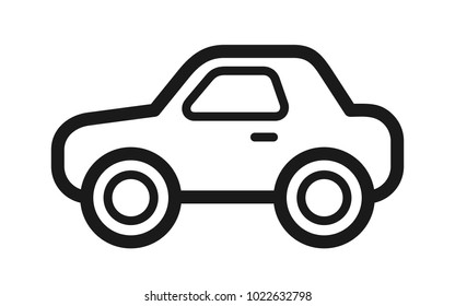 Toy car, vector, eps 10