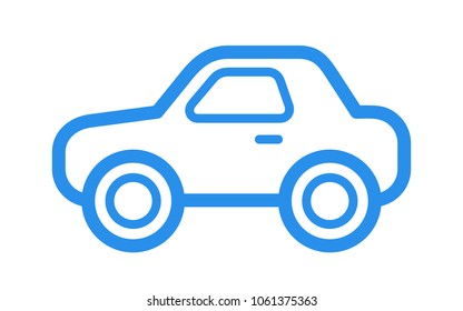 Toy car, vector, eps 10