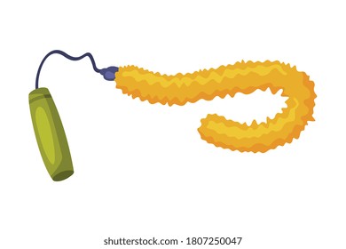 Toy for Cats, Pet Stuff Cartoon Style Vector Illustration on White Background