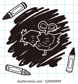 toy chicken doodle
