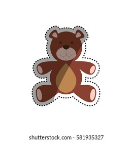Toy for childrens icon vector illustration graphic design