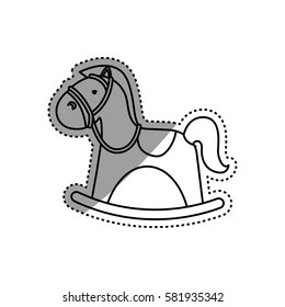 Toy for childrens icon vector illustration graphic design