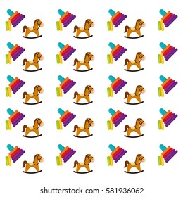 Toy for childrens icon vector illustration graphic design