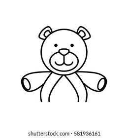 Toy for childrens icon vector illustration graphic design