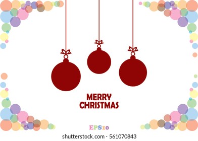 toy, christmas greeting vector illustration EPS 10