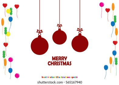 toy, christmas greeting vector illustration EPS 10