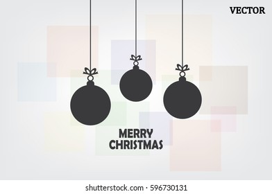 toy, christmas greeting vector illustration EPS 10