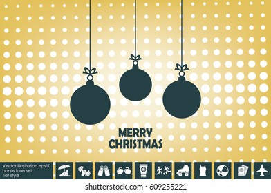 toy, christmas greeting vector illustration EPS 10