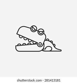 toy Crocodile icon