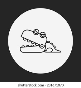 toy Crocodile icon