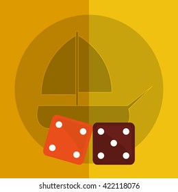 Toy design. childhood icon. Colorful illustration