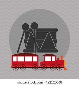 Toy design. childhood icon. Colorful illustration