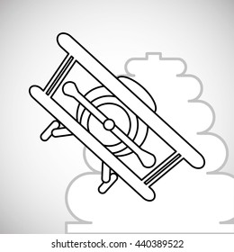 Toy design. Childhood icon. Flat illustration, vector graphic