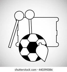Toy design. Childhood icon. Flat illustration, vector graphic