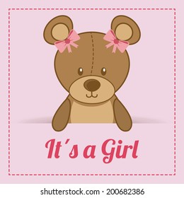 toy design over pink  background vector illustration