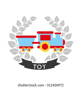 toy design over white background, vector illustration