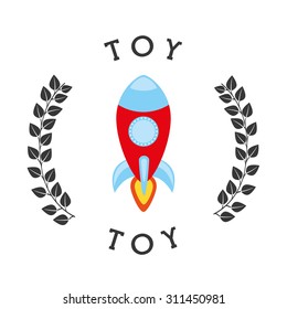 toy design over white background, vector illustration
