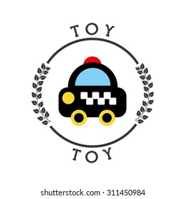toy design over white background, vector illustration
