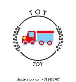 toy design over white background, vector illustration