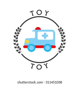 toy design over white background, vector illustration