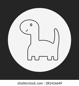 toy dinosaur icon