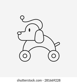 toy dog icon