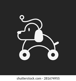 toy dog icon