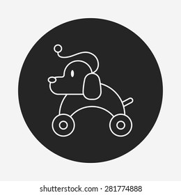 toy dog icon