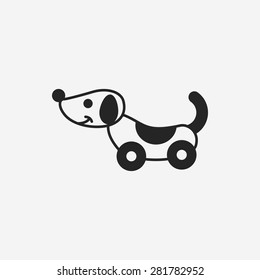 toy dog icon