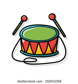 Toy drum doodle