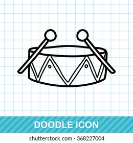 Toy drum doodle