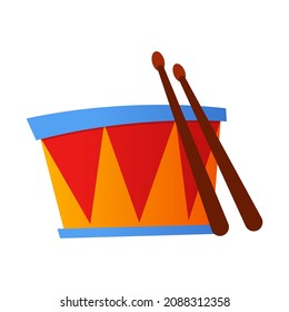 Batalla de juguete - diseño plano moderno objeto aislado único